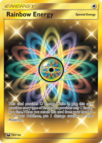 Rainbow Energy (183/168) [Sun & Moon: Celestial Storm] - The Mythic Store | 24h Order Processing