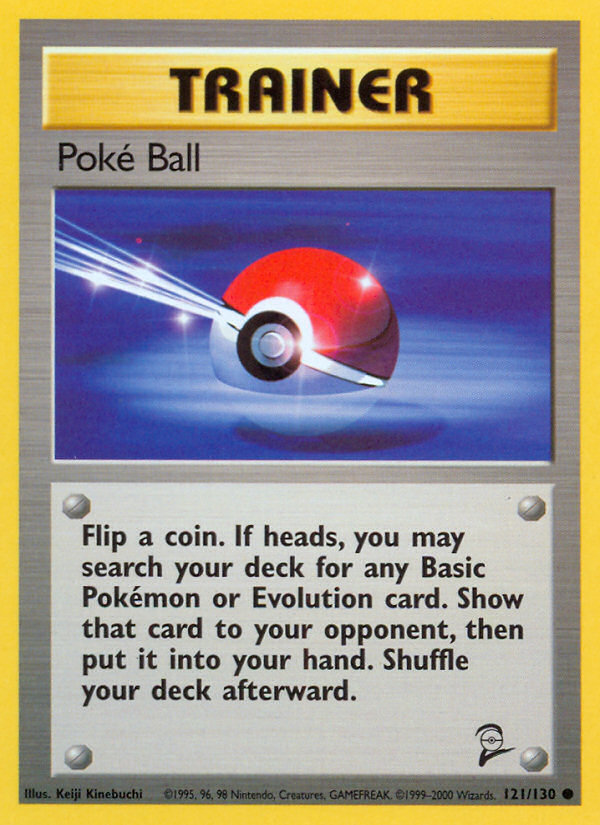Poke Ball (121/130) [Base Set 2] - The Mythic Store | 24h Order Processing