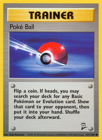 Poke Ball (121/130) [Base Set 2] - The Mythic Store | 24h Order Processing