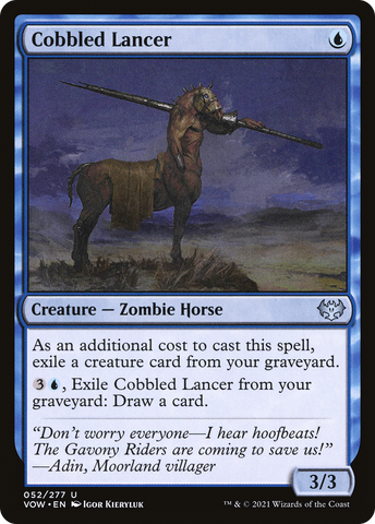 Cobbled Lancer [Innistrad: Crimson Vow] - The Mythic Store | 24h Order Processing
