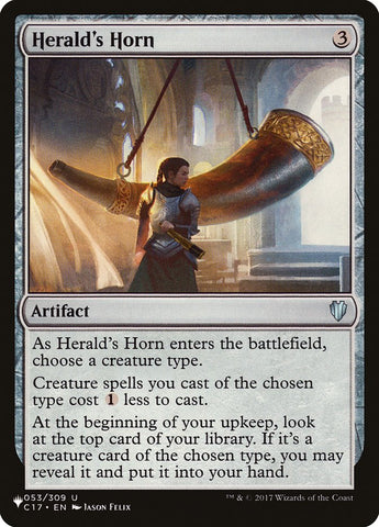 Herald's Horn [The List] - The Mythic Store | 24h Order Processing