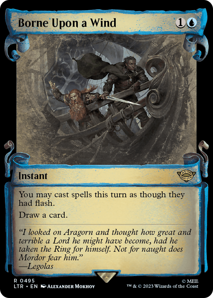 Borne Upon a Wind [The Lord of the Rings: Tales of Middle-Earth Showcase Scrolls] - The Mythic Store | 24h Order Processing