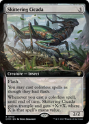 Skittering Cicada (Extended Art) [Commander Masters] - The Mythic Store | 24h Order Processing