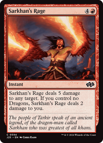 Sarkhan's Rage [Foundations Jumpstart] - The Mythic Store | 24h Order Processing