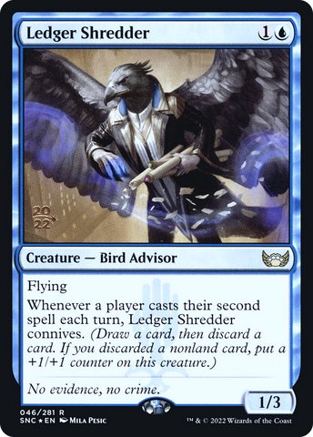 Ledger Shredder [Streets of New Capenna Prerelease Promos] - The Mythic Store | 24h Order Processing