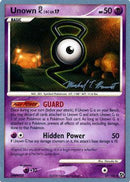 Unown G LV.17 (57/106) (Boltevoir - Michael Pramawat) [World Championships 2010] - The Mythic Store | 24h Order Processing