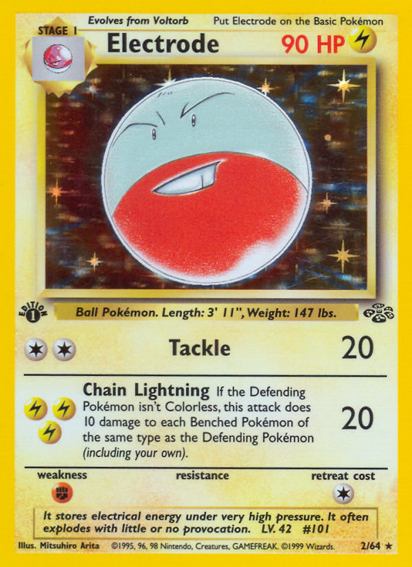 Electrode (2/64) [Jungle 1st Edition] - The Mythic Store | 24h Order Processing
