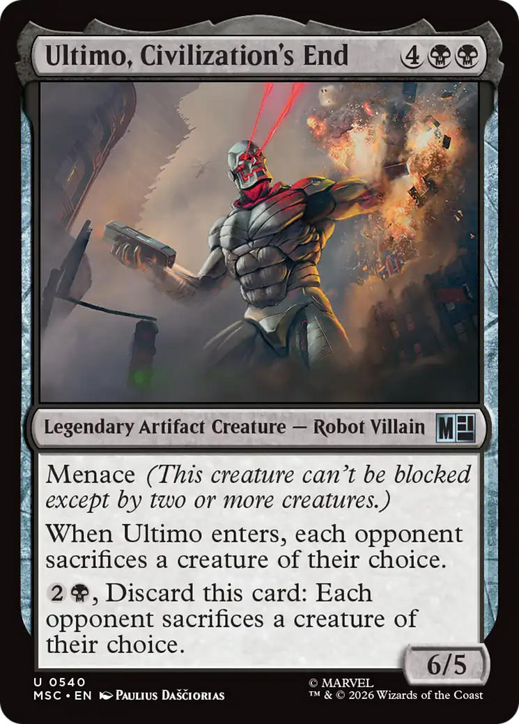 Ultimo, Civilization's End [Marvel Super Heroes Commander] - The Mythic Store | 24h Order Processing