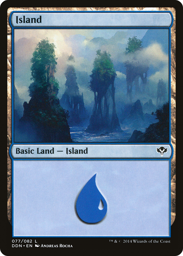 Island (77) [Duel Decks: Speed vs. Cunning] - The Mythic Store | 24h Order Processing