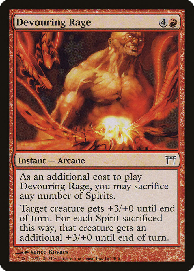 Devouring Rage [Champions of Kamigawa] - The Mythic Store | 24h Order Processing