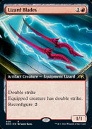 Lizard Blades (Extended Art) [Kamigawa: Neon Dynasty] - The Mythic Store | 24h Order Processing