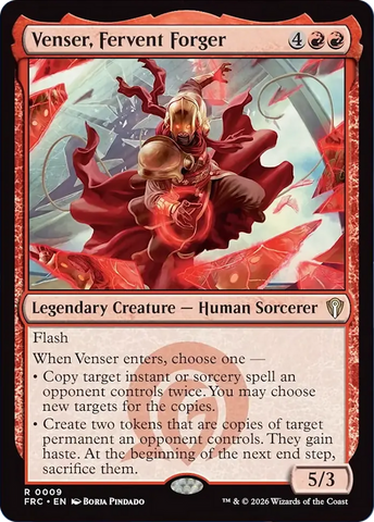 Venser, Fervent Forger [Reality Fracture Commander] - The Mythic Store | 24h Order Processing