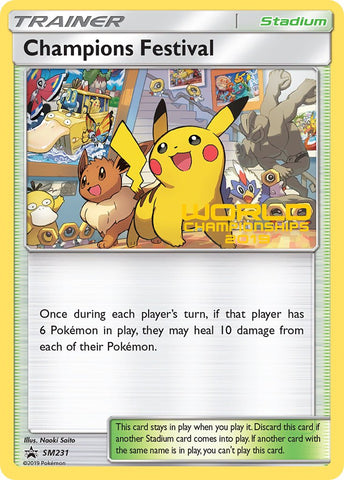 Champions Festival (SM231) (Semi Finalist 2019) [Sun & Moon: Black Star Promos] - The Mythic Store | 24h Order Processing
