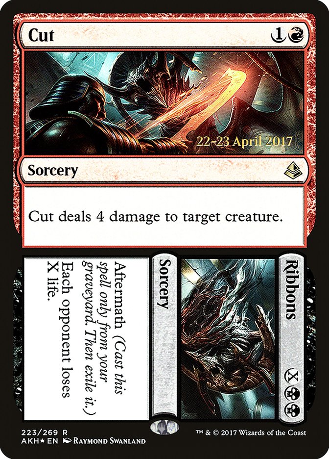Cut // Ribbons [Amonkhet Prerelease Promos] - The Mythic Store | 24h Order Processing
