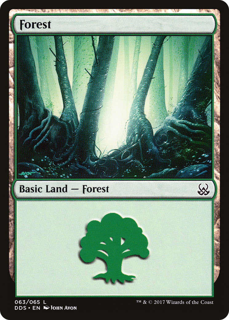 Forest (63) [Duel Decks: Mind vs. Might] - The Mythic Store | 24h Order Processing