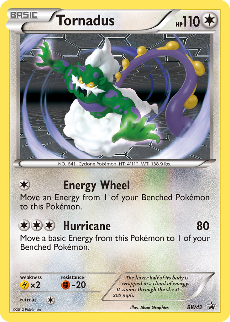 Tornadus (BW42) [Black & White: Black Star Promos] - The Mythic Store | 24h Order Processing