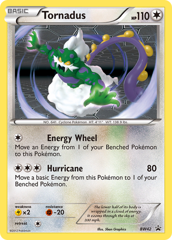 Tornadus (BW42) [Black & White: Black Star Promos] - The Mythic Store | 24h Order Processing