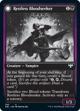 Restless Bloodseeker // Bloodsoaked Reveler [Innistrad: Double Feature] - The Mythic Store | 24h Order Processing