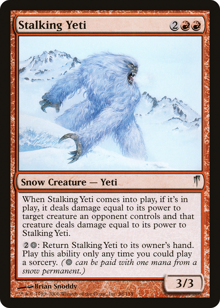 Stalking Yeti [Coldsnap] - The Mythic Store | 24h Order Processing
