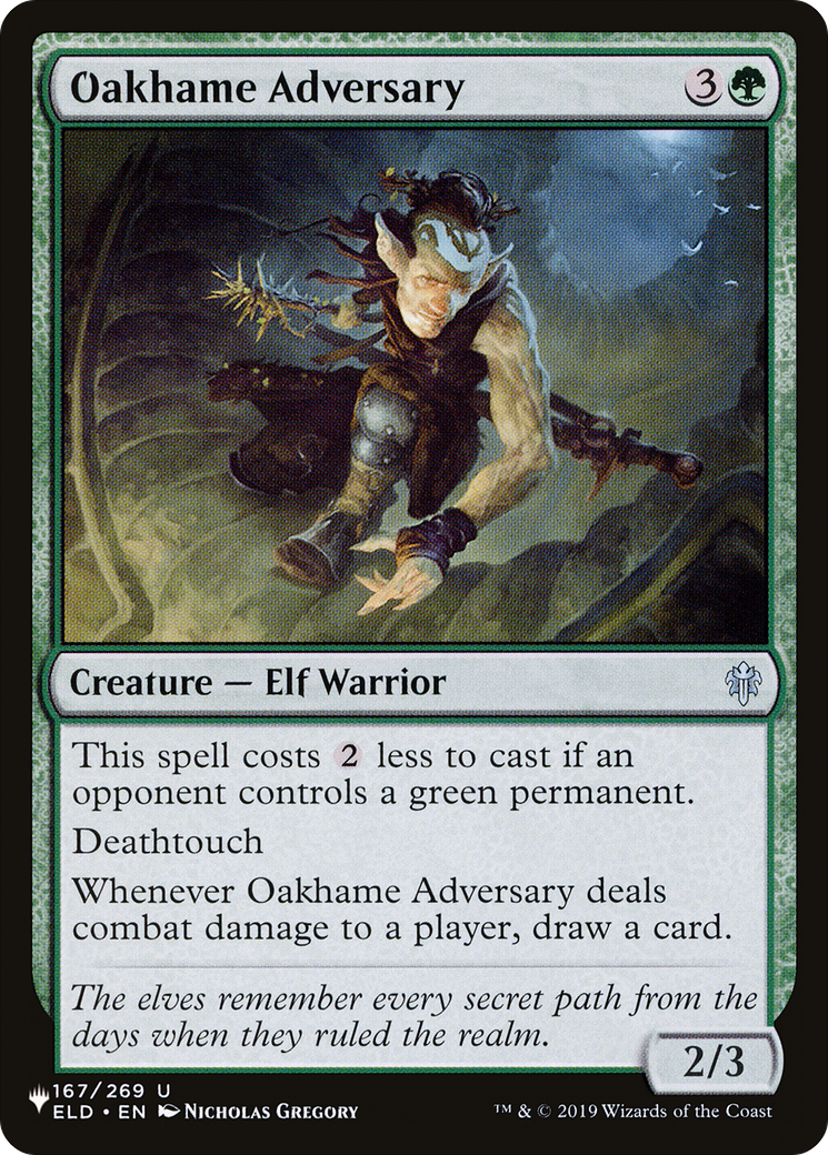 Oakhame Adversary [The List] - The Mythic Store | 24h Order Processing