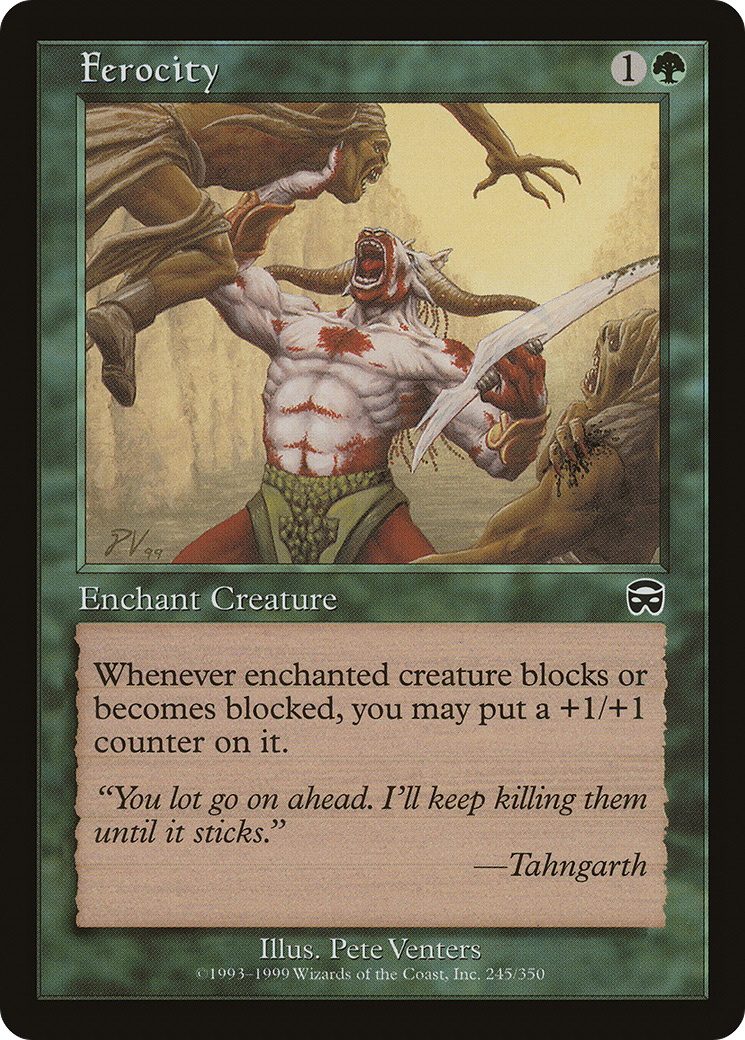 Ferocity [Mercadian Masques] - The Mythic Store | 24h Order Processing