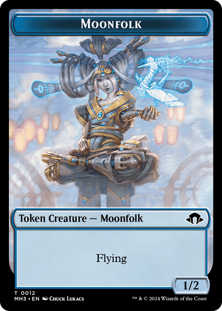 Moonfolk Token [Modern Horizons 3 Tokens] - The Mythic Store | 24h Order Processing