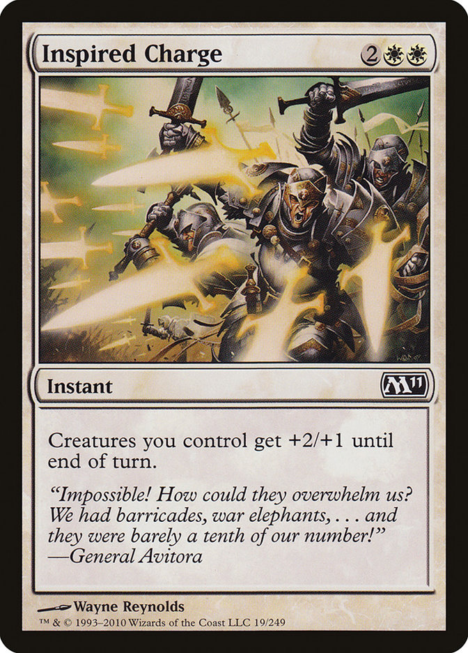 Inspired Charge [Magic 2011] - The Mythic Store | 24h Order Processing