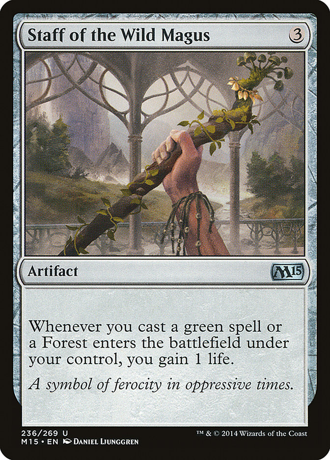Staff of the Wild Magus [Magic 2015] - The Mythic Store | 24h Order Processing