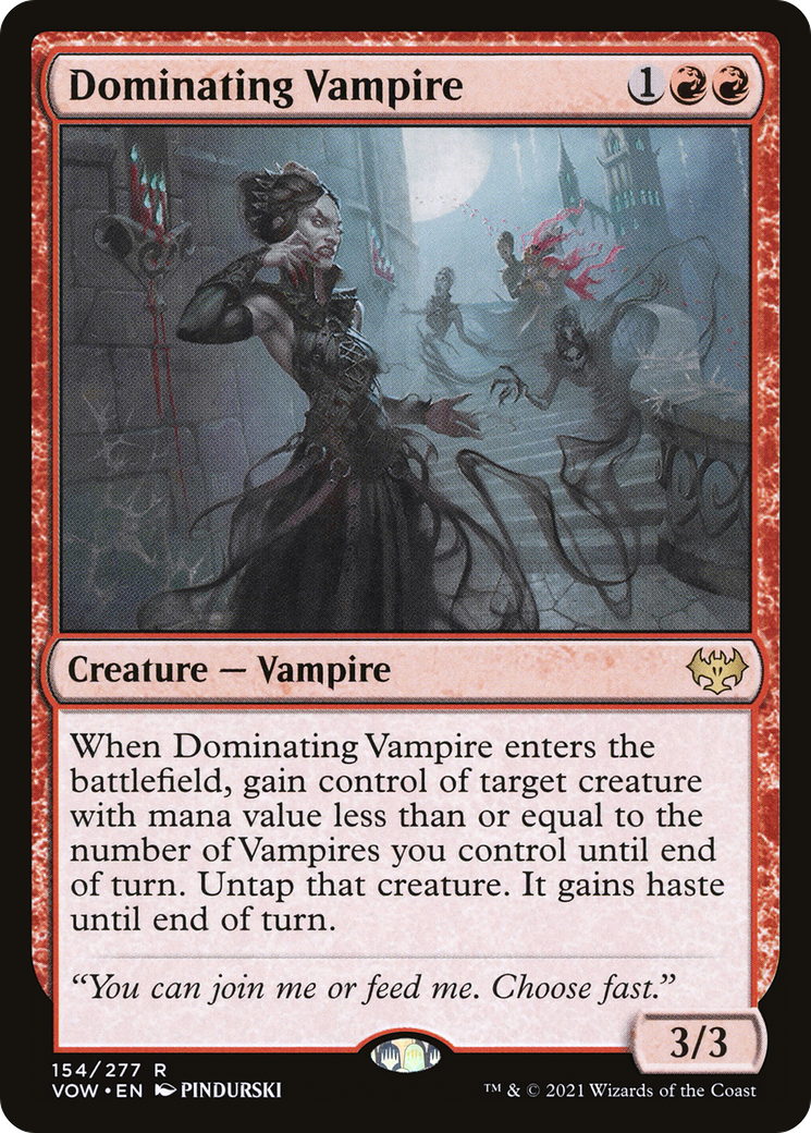 Dominating Vampire [Innistrad: Crimson Vow] - The Mythic Store | 24h Order Processing