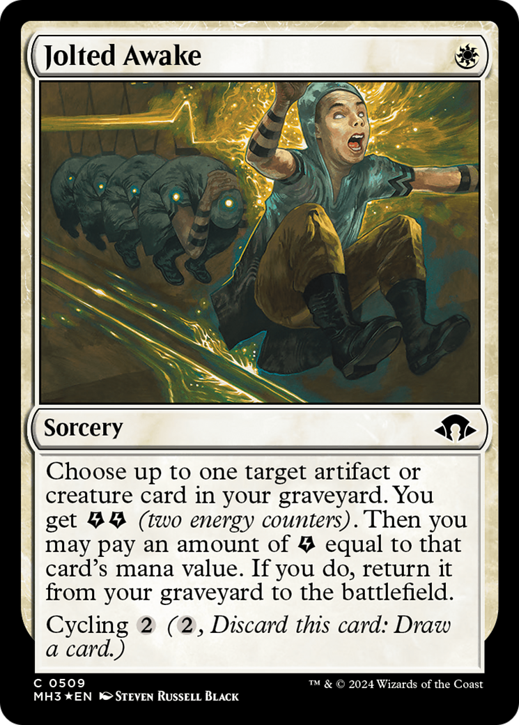 Jolted Awake (Ripple Foil) [Modern Horizons 3] - The Mythic Store | 24h Order Processing