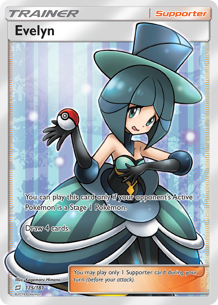 Evelyn (175/181) [Sun & Moon: Team Up] - The Mythic Store | 24h Order Processing