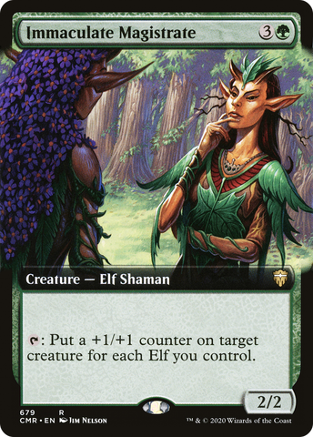 Immaculate Magistrate (Extended Art) [Commander Legends] - The Mythic Store | 24h Order Processing