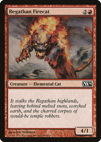 Regathan Firecat [Magic 2014] - The Mythic Store | 24h Order Processing