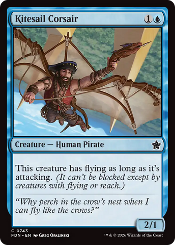 Kitesail Corsair (0743) [Foundations] - The Mythic Store | 24h Order Processing