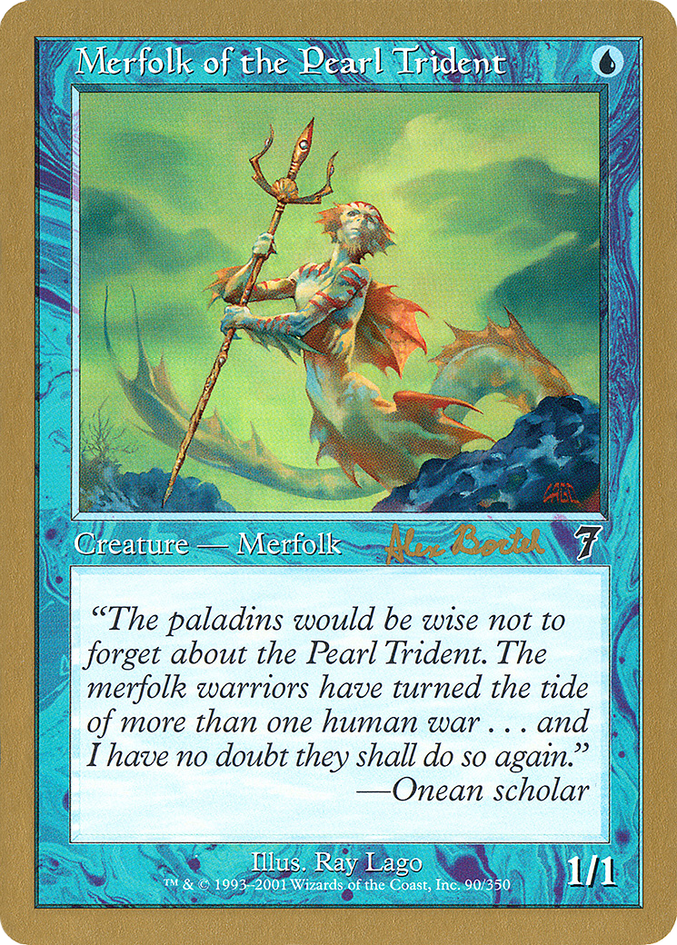 Merfolk of the Pearl Trident (Alex Borteh) [World Championship Decks 2001] - The Mythic Store | 24h Order Processing