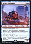 Ogre-Head Helm [Kamigawa: Neon Dynasty Prerelease Promos] - The Mythic Store | 24h Order Processing