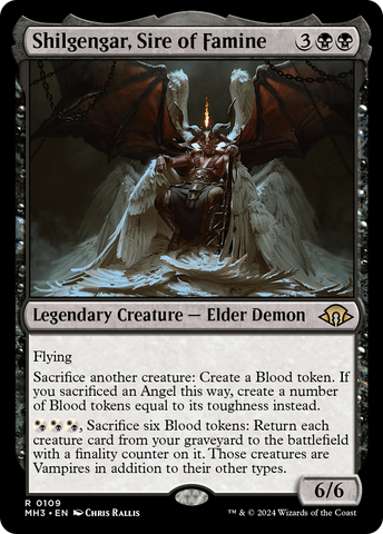 Shilgengar, Sire of Famine [Modern Horizons 3] - The Mythic Store | 24h Order Processing