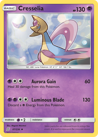 Cresselia (87/236) [Sun & Moon: Unified Minds] - The Mythic Store | 24h Order Processing