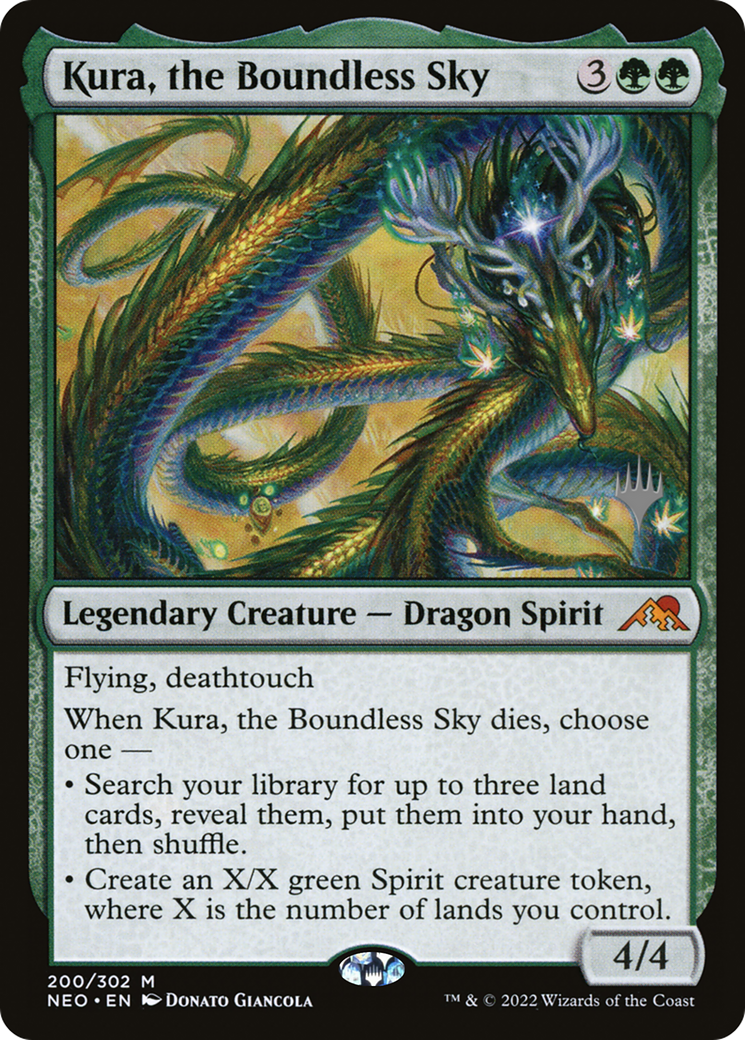 Kura, the Boundless Sky (Promo Pack) [Kamigawa: Neon Dynasty Promos] - The Mythic Store | 24h Order Processing