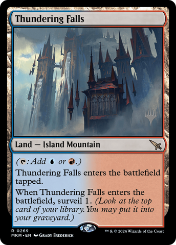 Thundering Falls (Promo Pack) [Murders at Karlov Manor Promos] - The Mythic Store | 24h Order Processing