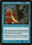 Command of Unsummoning [The List] - The Mythic Store | 24h Order Processing