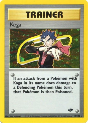 Koga (19/132) [Gym Challenge Unlimited] - The Mythic Store | 24h Order Processing