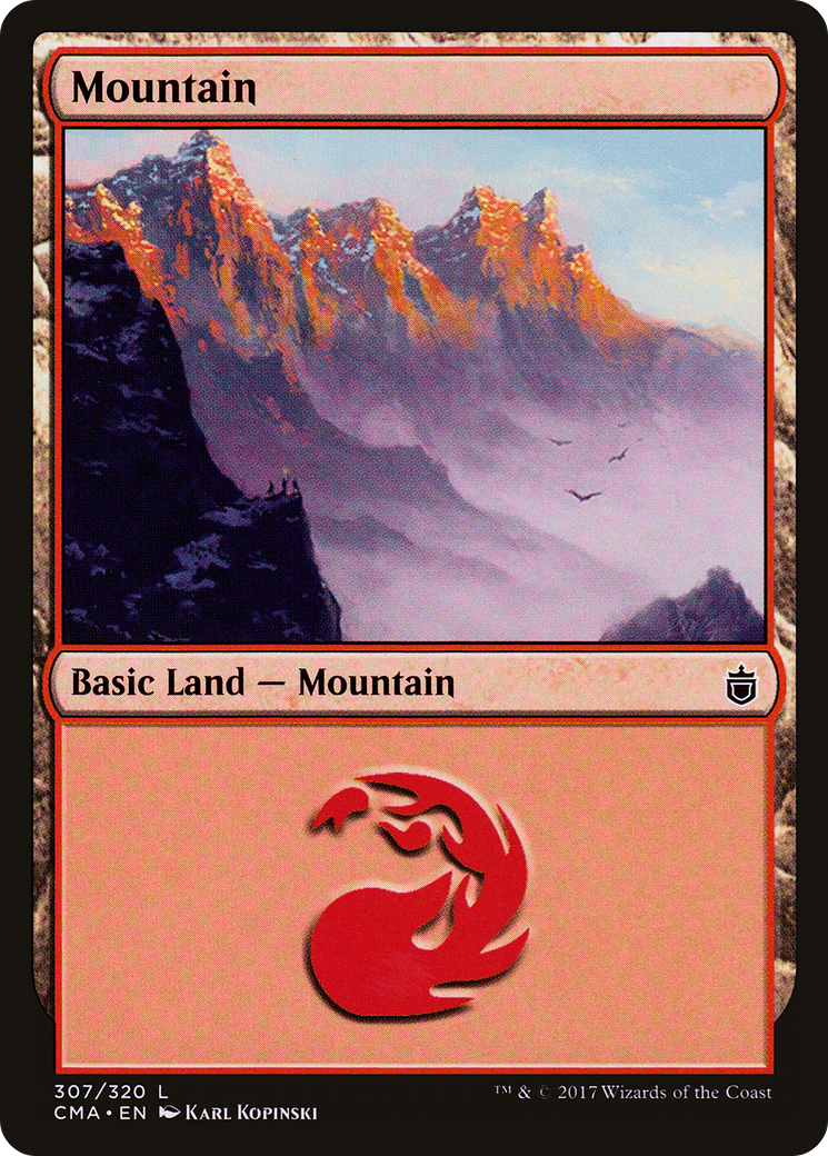 Mountain (307) [Commander Anthology] - The Mythic Store | 24h Order Processing