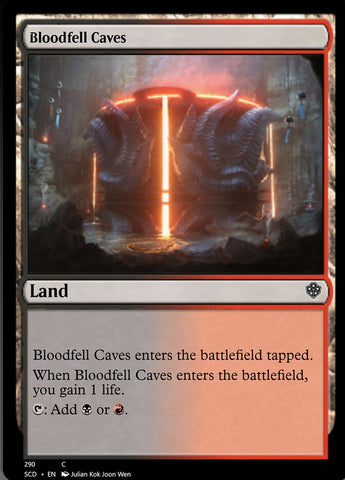 Bloodfell Caves [Starter Commander Decks] - The Mythic Store | 24h Order Processing