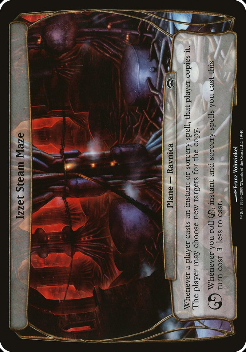 Izzet Steam Maze (Planes) [Planechase Planes] - The Mythic Store | 24h Order Processing