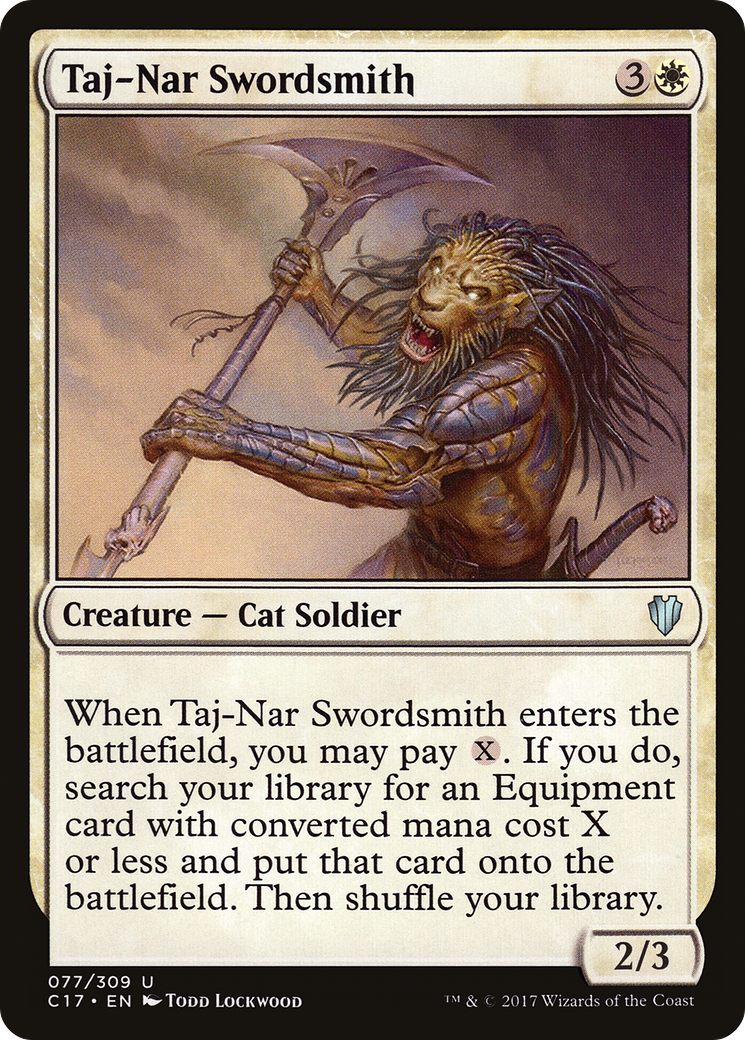 Taj-Nar Swordsmith [Commander 2017] - The Mythic Store | 24h Order Processing