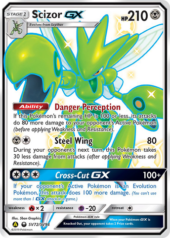 Scizor GX (SV72/SV94) [Sun & Moon: Hidden Fates - Shiny Vault] - The Mythic Store | 24h Order Processing