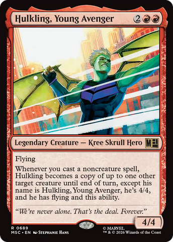 Hulkling, Young Avenger [Marvel Super Heroes Commander] - The Mythic Store | 24h Order Processing
