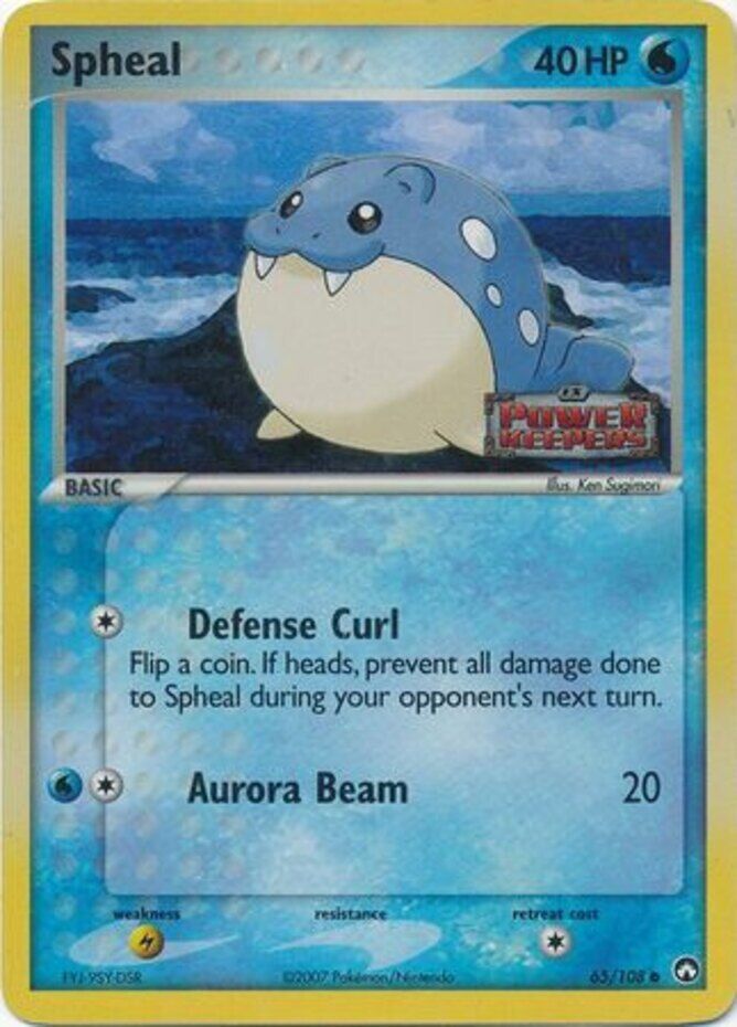Spheal (65/108) (Stamped) [EX: Power Keepers] - The Mythic Store | 24h Order Processing