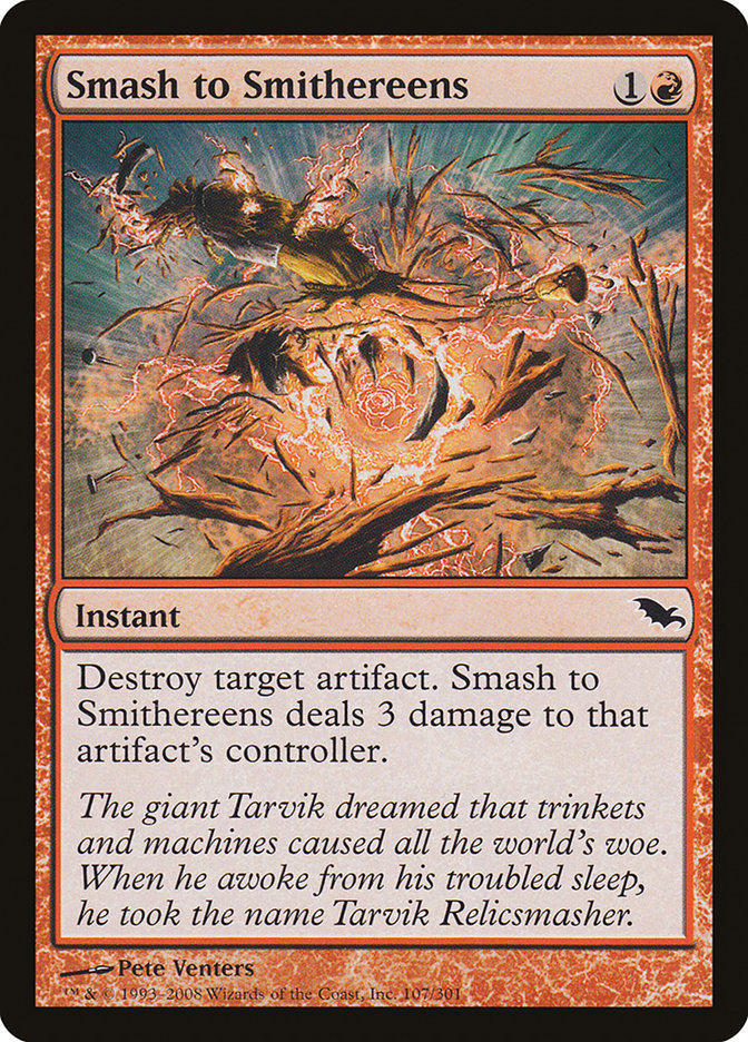 Smash to Smithereens [Shadowmoor] - The Mythic Store | 24h Order Processing